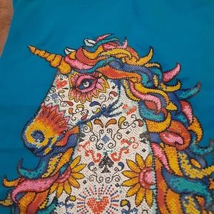 Women's size med gildan made unicorm t-shirt